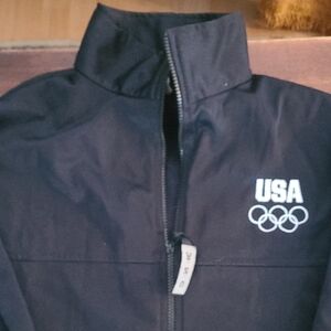 USA Olympic Black Jacket